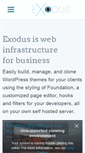Mobile Screenshot of exoduswp.com